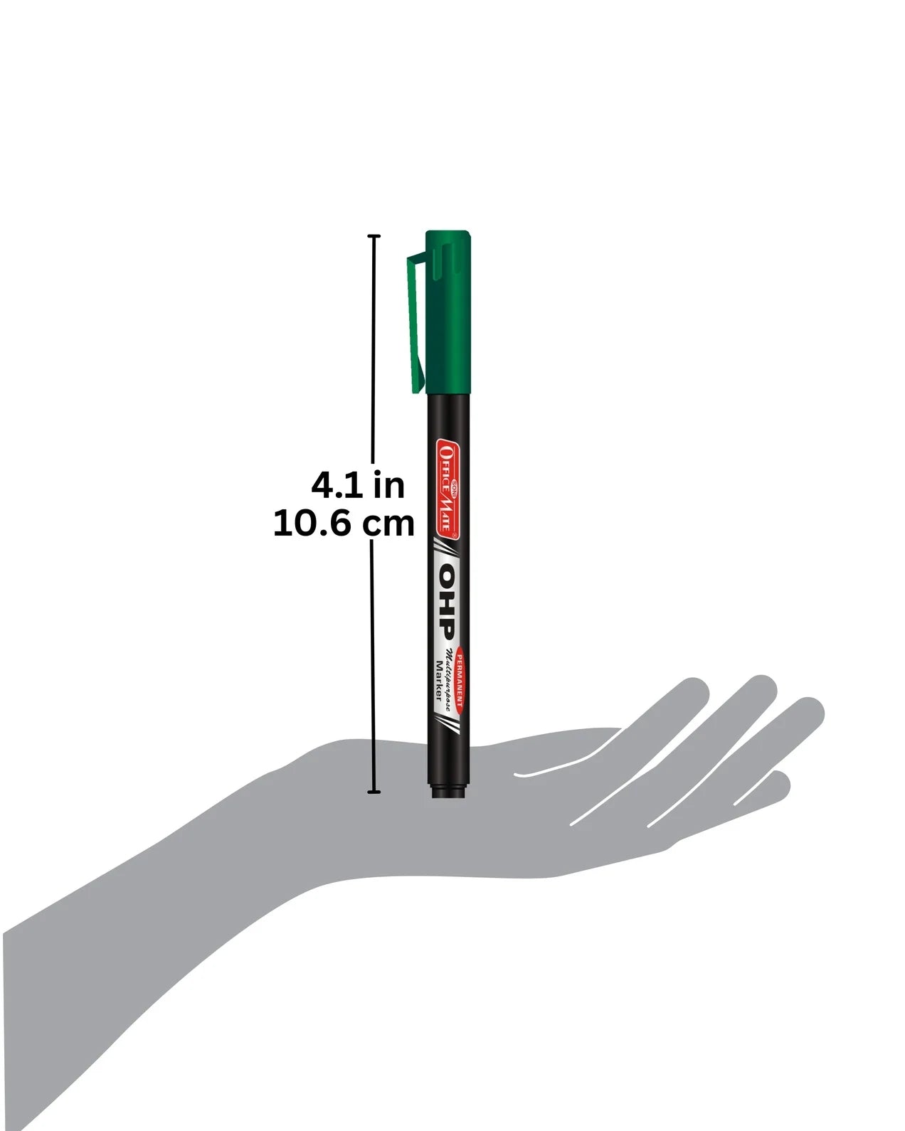 Permanent CD/DVD/OHP Markers (10pcs) – Quick Drying, Water Resistant