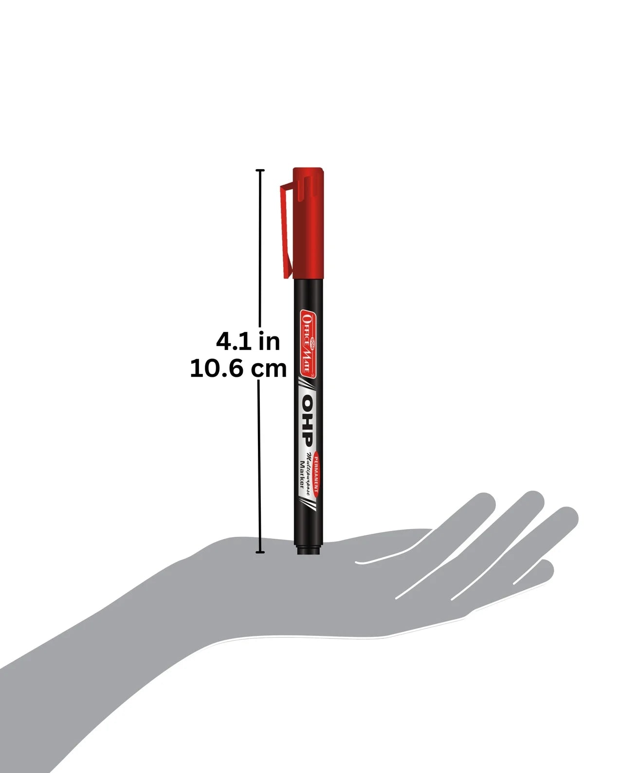 Permanent CD/DVD/OHP Markers (10pcs) – Quick Drying, Water Resistant