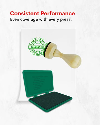 Stamp Pad Refill Ink - 500 ml, Long-Lasting Impressions, Quick-Drying Ink for Any Project