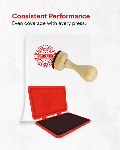 Stamp Pad Refill Ink - 500 ml, Long-Lasting Impressions, Quick-Drying Ink for Any Project