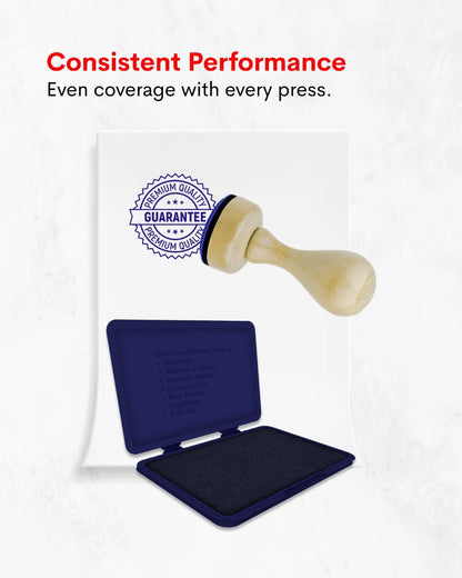 Stamp Pad Refill Ink - 500 ml, Long-Lasting Impressions, Quick-Drying Ink for Any Project