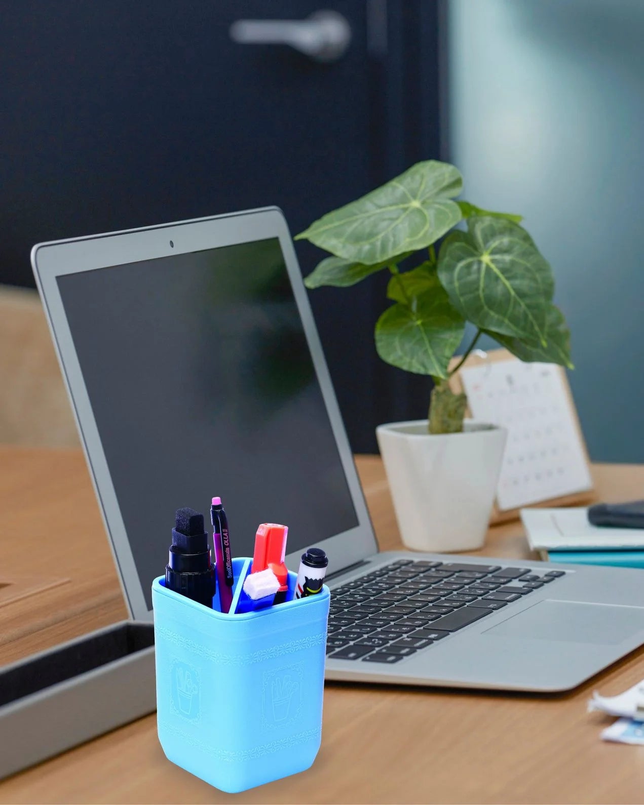 Desk Pen Holder Stand (1pcs), Compact design, Durable