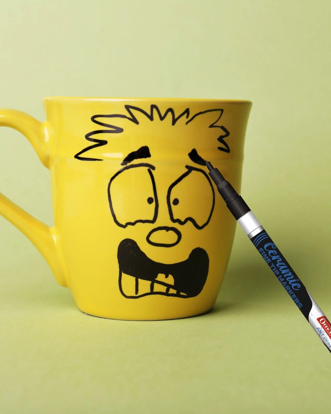 Fine Tip Ceramic Markers – Ideal for Ceramic Art, Smudge proof Ink