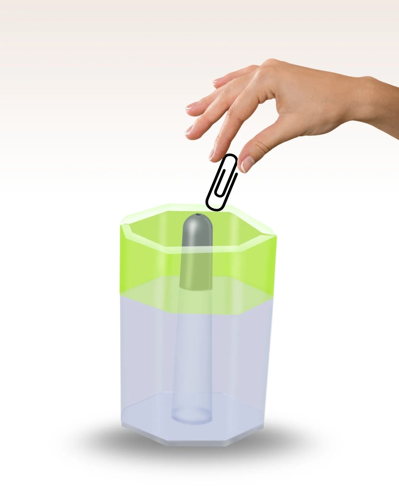 Magnetic Pin & Clip Dispenser (Pack of 5) – Tidy Workspace, Compact Design