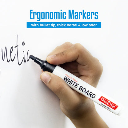 Magnetic Holder with Duster and Markers,  Ultimate Convenience, Multipurpose