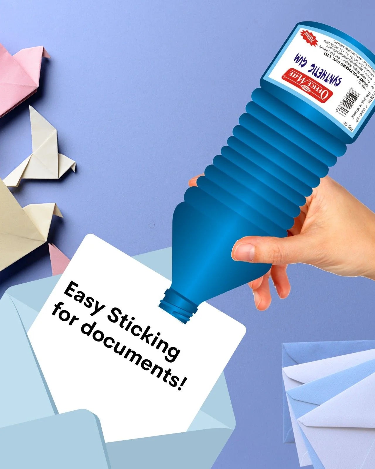 Synthetic Gum (700ml) – Pack of 1, Quick-Drying, Transparent & Multi-Purpose Adhesive