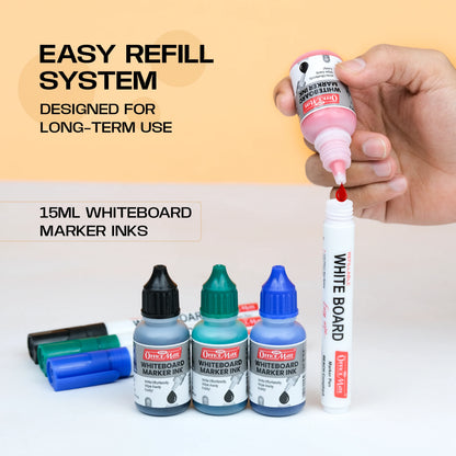 Ultimate Whiteboard Kit, Refillable, Smooth Writing, Easy Erase