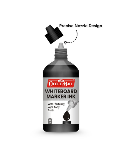 Whiteboard Marker Refill Ink - 500 ml (1pcs), Bright Colours, Eco-friendly