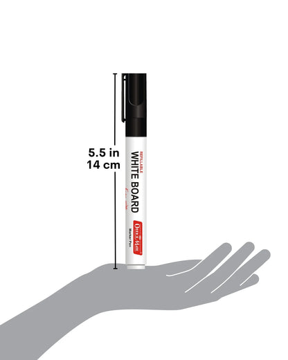 Whiteboard Marker (10 pcs), Vibrant Colours, Eco-friendly, Easy Wipe