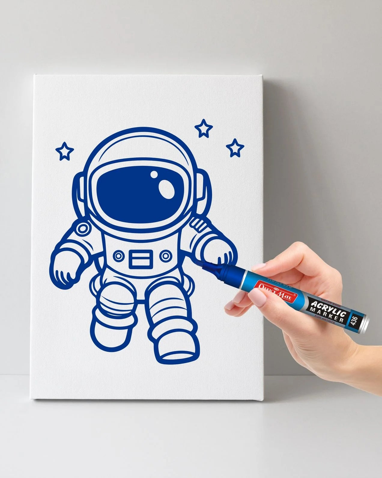 Acrylic Paint Markers (10pcs) Water-Based, Non Toxic, Perfect for Doodling and Sketching