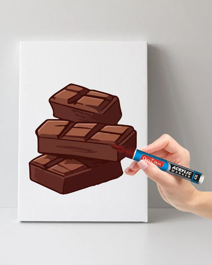 Acrylic Paint Markers (10pcs) Water-Based, Non Toxic, Perfect for Doodling and Sketching