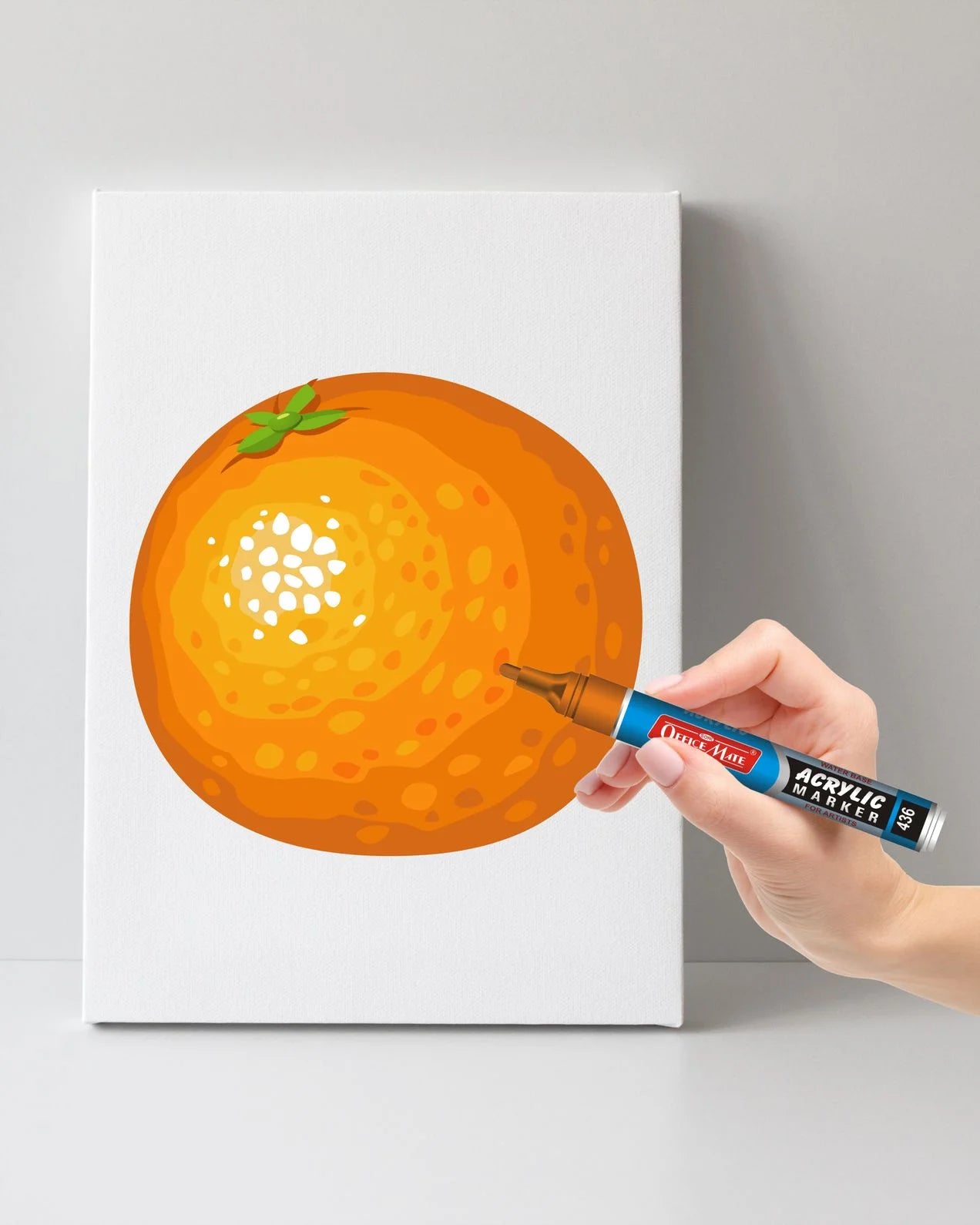 Acrylic Paint Markers (10pcs) Water-Based, Non Toxic, Perfect for Doodling and Sketching