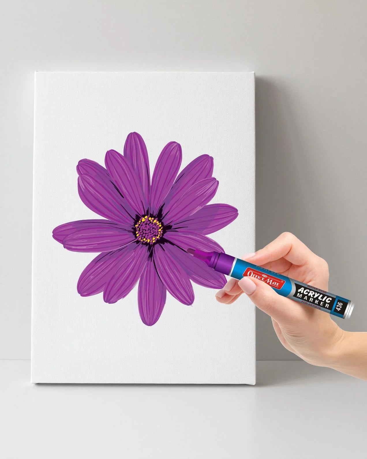 Acrylic Paint Markers (10pcs) Water-Based, Non Toxic, Perfect for Doodling and Sketching