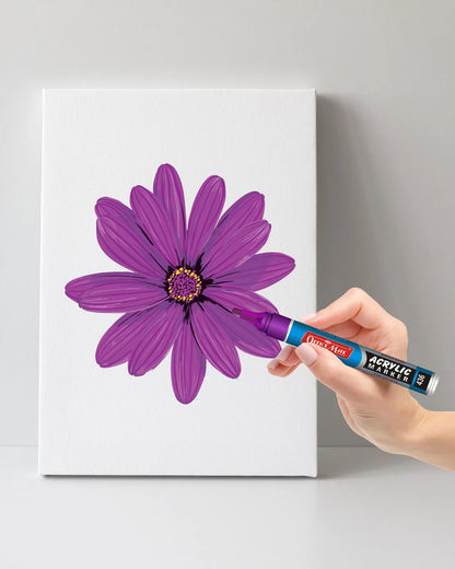 Acrylic Paint Markers (10pcs) Water-Based, Non Toxic, Perfect for Doodling and Sketching