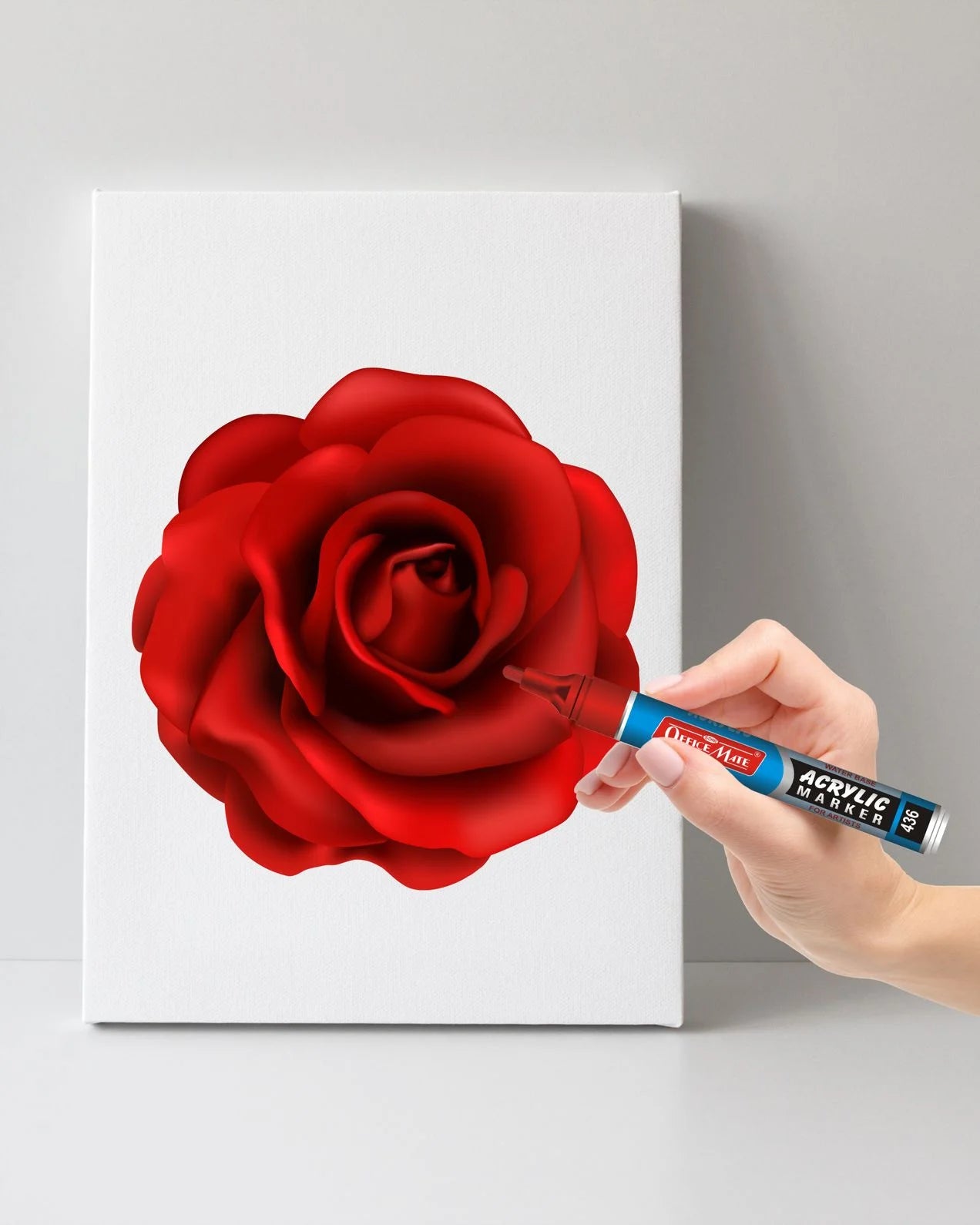 Acrylic Paint Markers (10pcs) Water-Based, Non Toxic, Perfect for Doodling and Sketching