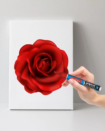 Acrylic Paint Markers (10pcs) Water-Based, Non Toxic, Perfect for Doodling and Sketching