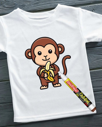 Fabric Markers (10pcs) – DIY Marker, Wash Resistant, Vivid Colours, Works On All Fabric Surfaces