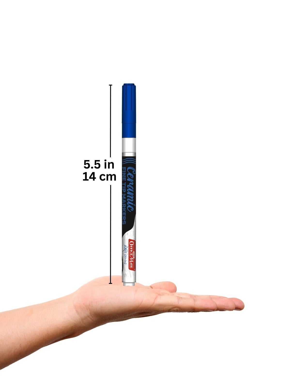 Fine Tip Ceramic Marker Set (10pcs) – Ideal for Ceramic Art, Smudge proof Ink  