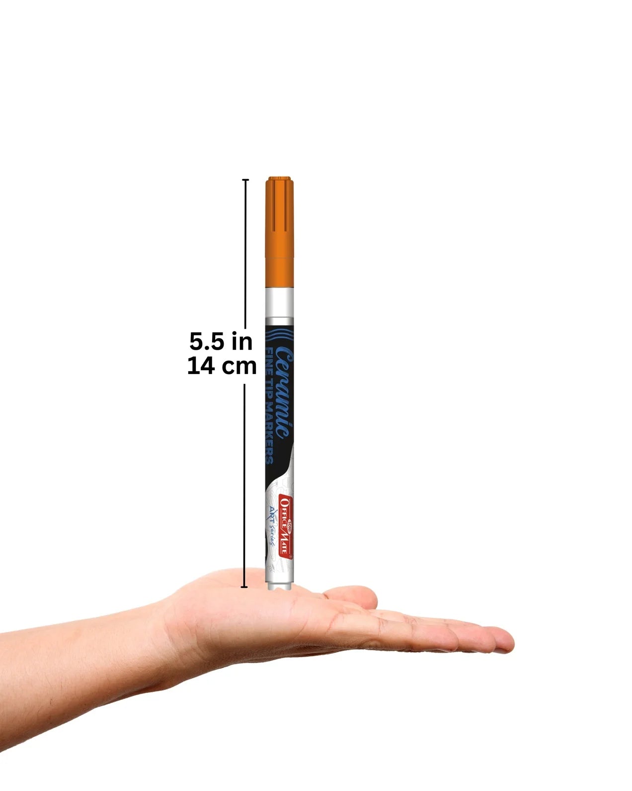 Fine Tip Ceramic Marker Set (10pcs) – Ideal for Ceramic Art, Smudge proof Ink  