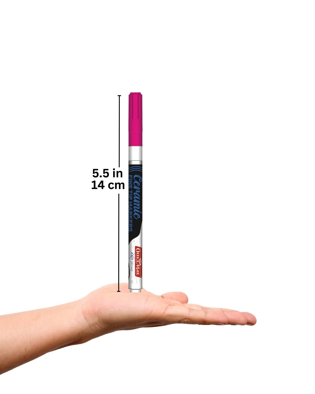 Fine Tip Ceramic Marker Set (10pcs) – Ideal for Ceramic Art, Smudge proof Ink  