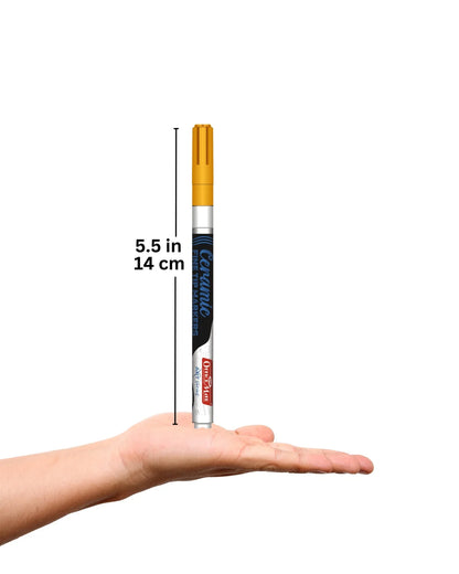 Fine Tip Ceramic Marker Set (10pcs) – Ideal for Ceramic Art, Smudge proof Ink  