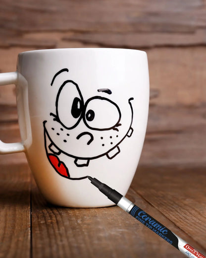 Fine Tip Ceramic Markers – Ideal for Ceramic Art, Smudge proof Ink