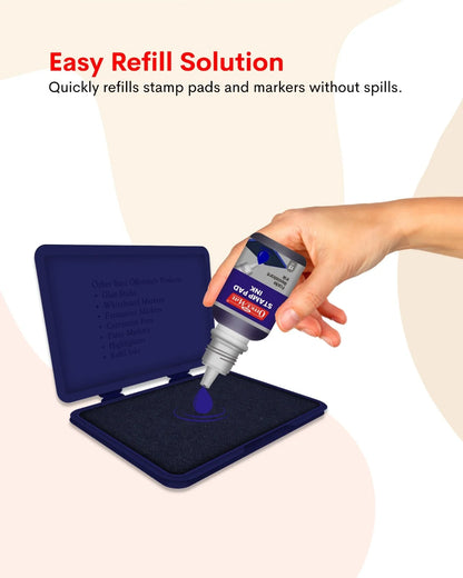 Stamp Pad - Violet, Long-Lasting Impressions, Quick-Drying Ink for Any Project