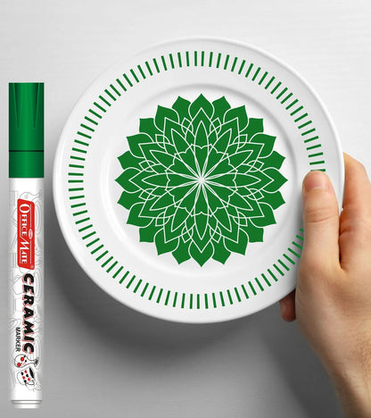 Ceramic Marker (10pcs) – Ideal for Ceramic Art, Smudge proof Ink