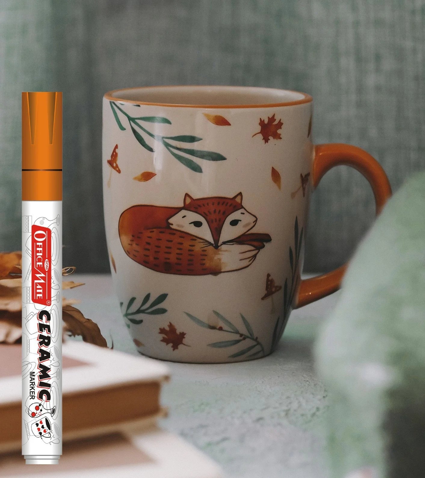 Ceramic Marker (10pcs) – Ideal for Ceramic Art, Smudge proof Ink