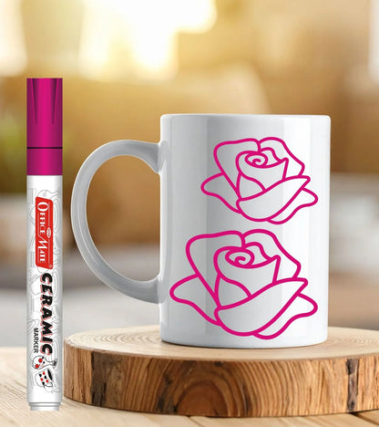 Ceramic Marker (10pcs) – Ideal for Ceramic Art, Smudge proof Ink