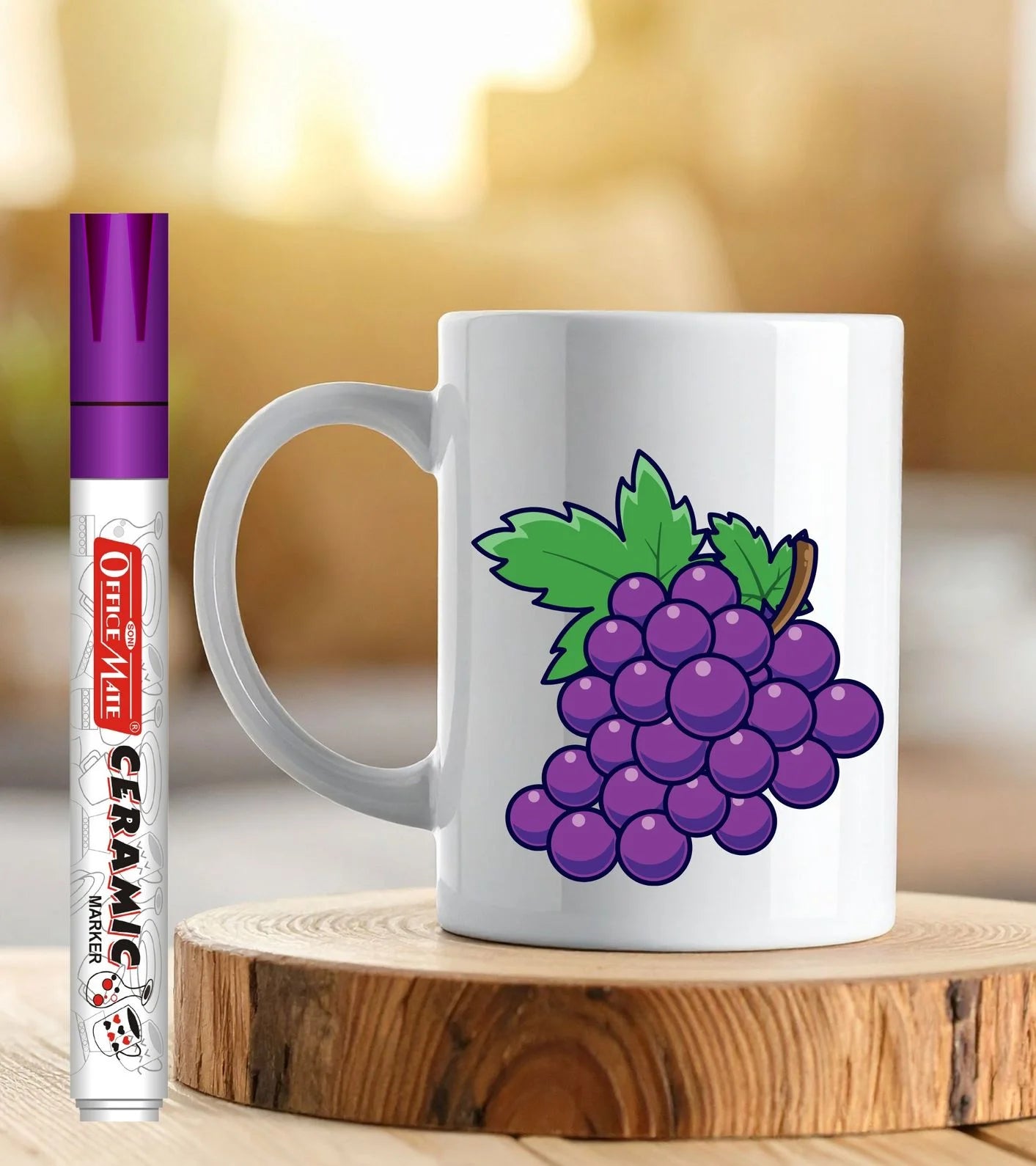 Ceramic Marker (10pcs) – Ideal for Ceramic Art, Smudge proof Ink