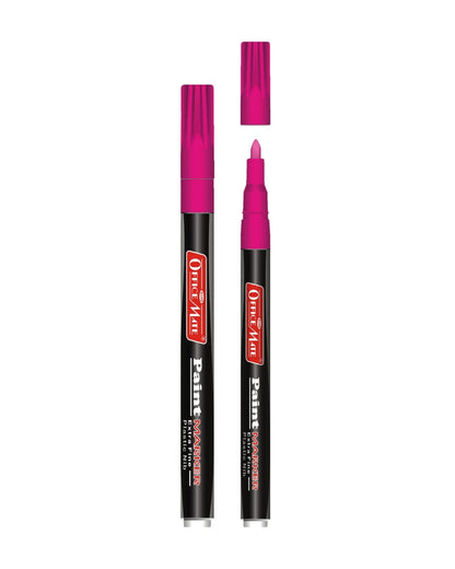 Fine Tip Paint Markers (10pcs), Vibrant Colours, Non-Toxic, Multi Surface Usage