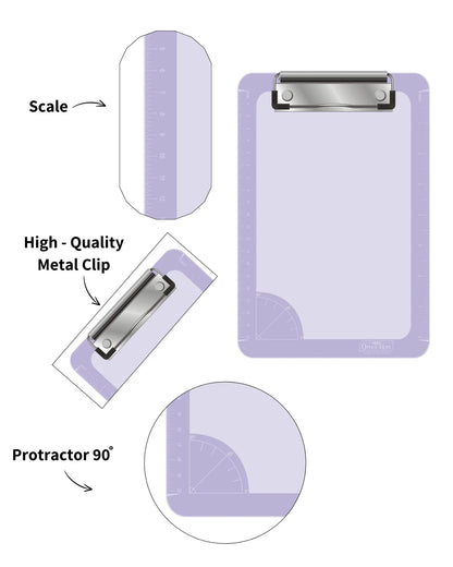 Small Exam Board (1pcs), Ideal for school, office