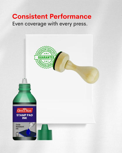 Stamp Pad Refill Ink – 100 ml, Long-Lasting Impressions, Quick-Drying Ink for Any Project