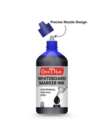 Whiteboard Marker Refill Ink - 500 ml (1pcs), Bright Colours, Eco-friendly