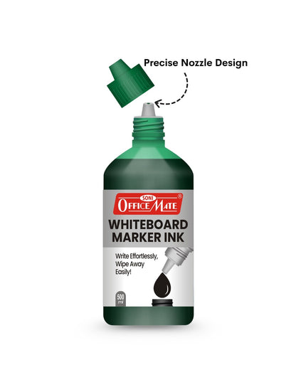 Whiteboard Marker Refill Ink - 500 ml (1pcs), Bright Colours, Eco-friendly