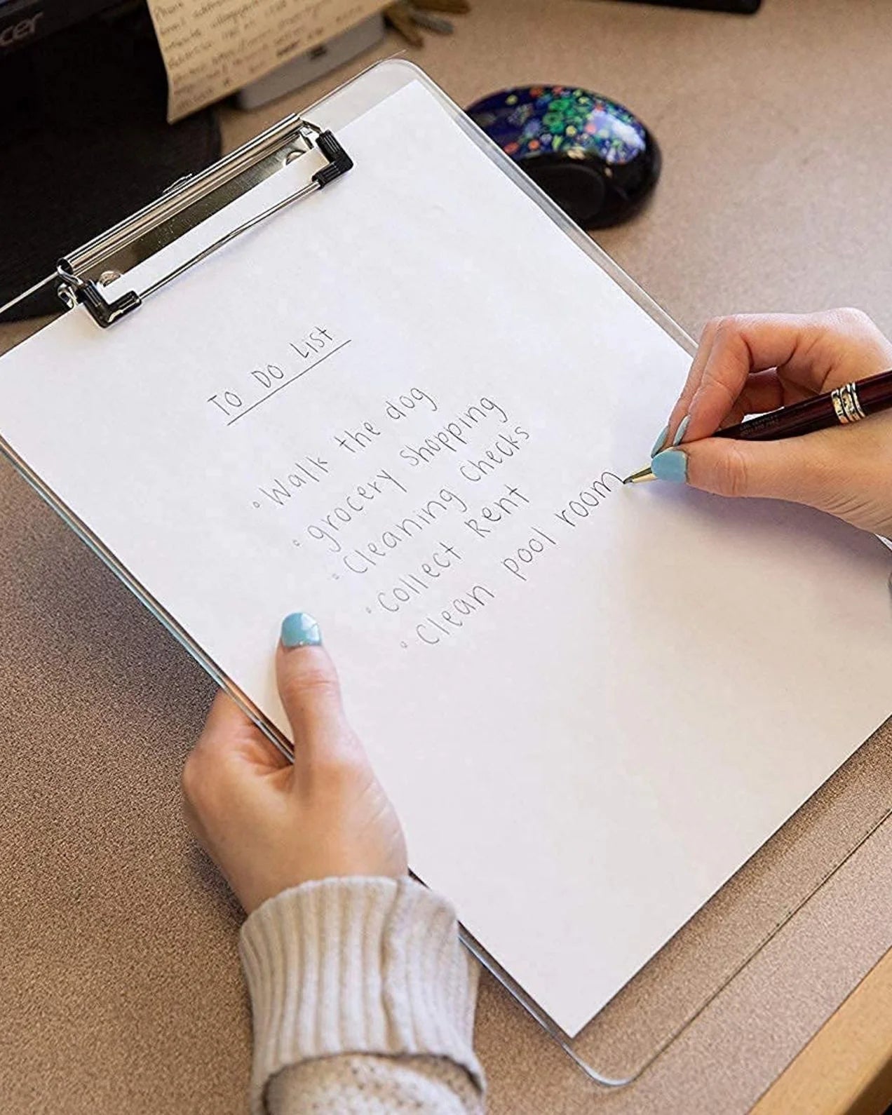 Topper’s Clear Exam Board (1pcs), Ultra Light, Sleek Design