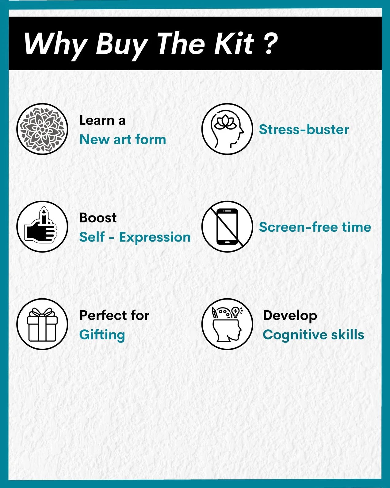 Canvas Creation Kit, Premium Quality, Ideal for Beginners and Professionals