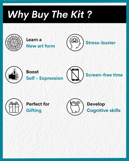 Canvas Creation Kit, Premium Quality, Ideal for Beginners and Professionals