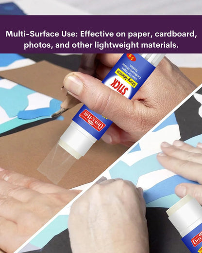 Glue stick – 5gm, (Pack of 30 pcs) Superior Adhesion, Quick-Drying for School, Office, Crafts, and Home Projects