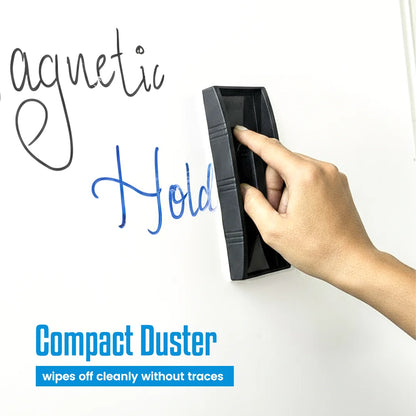 Magnetic Holder with Duster and Markers,  Ultimate Convenience, Multipurpose