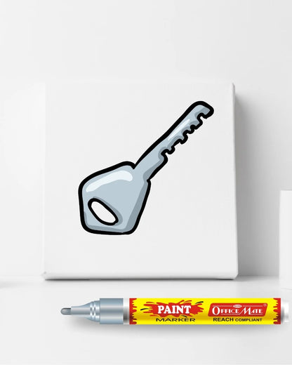 Paint Marker Regular Colors (10pcs) - Vibrant Colours, Non-Toxic, Multi surface usage