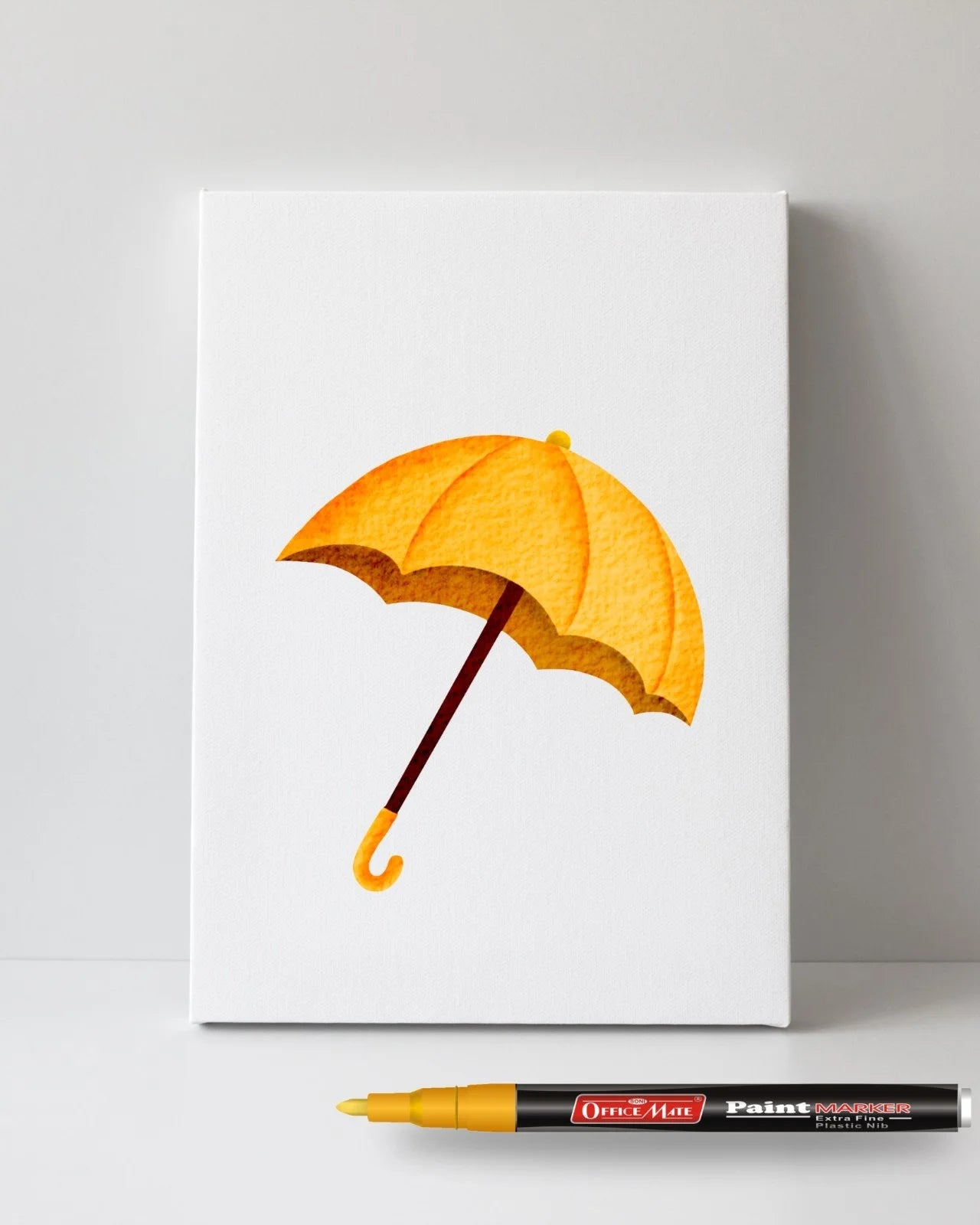 Fine Tip Paint Markers (4pcs) – Vibrant Colours, Non-Toxic, Multi Surface Usage