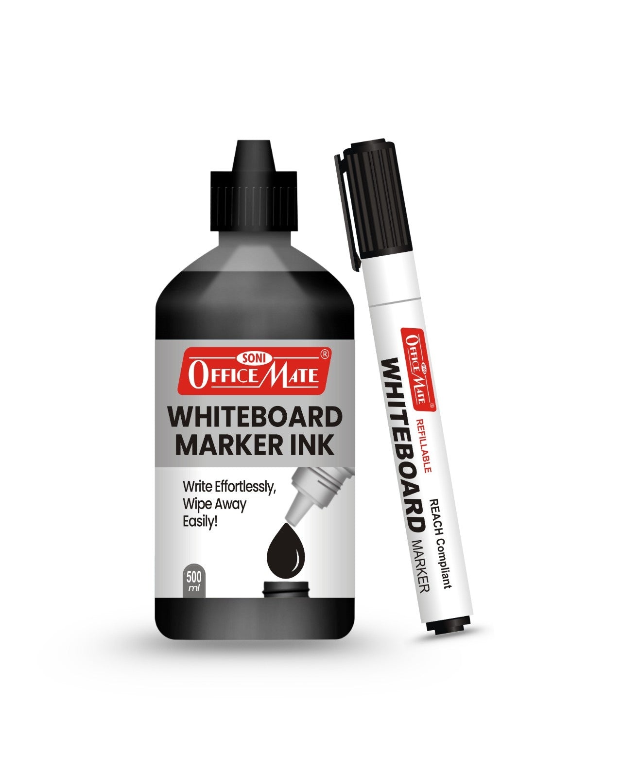 White Board Marker Refill Ink 500 ml Pack of – Soni Officemate - Main Image