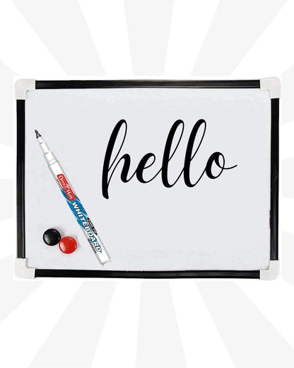 Fine Tip Whiteboard Marker (10 pcs), Extra Precision, Bright Colours, Easy Wipe