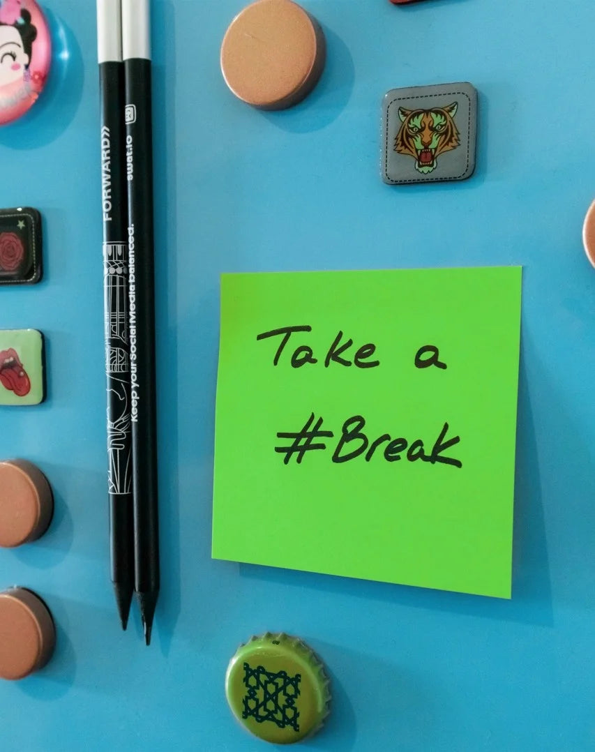 Fluorescent Sticky Note Pads – 100 Sheets (76 x 76), Effective Note-Taking & Organizing