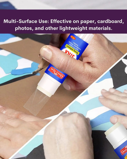 Glue Stick – 40gm,Superior Adhesion, Quick-Drying for School, Office, Crafts, and Home Projects