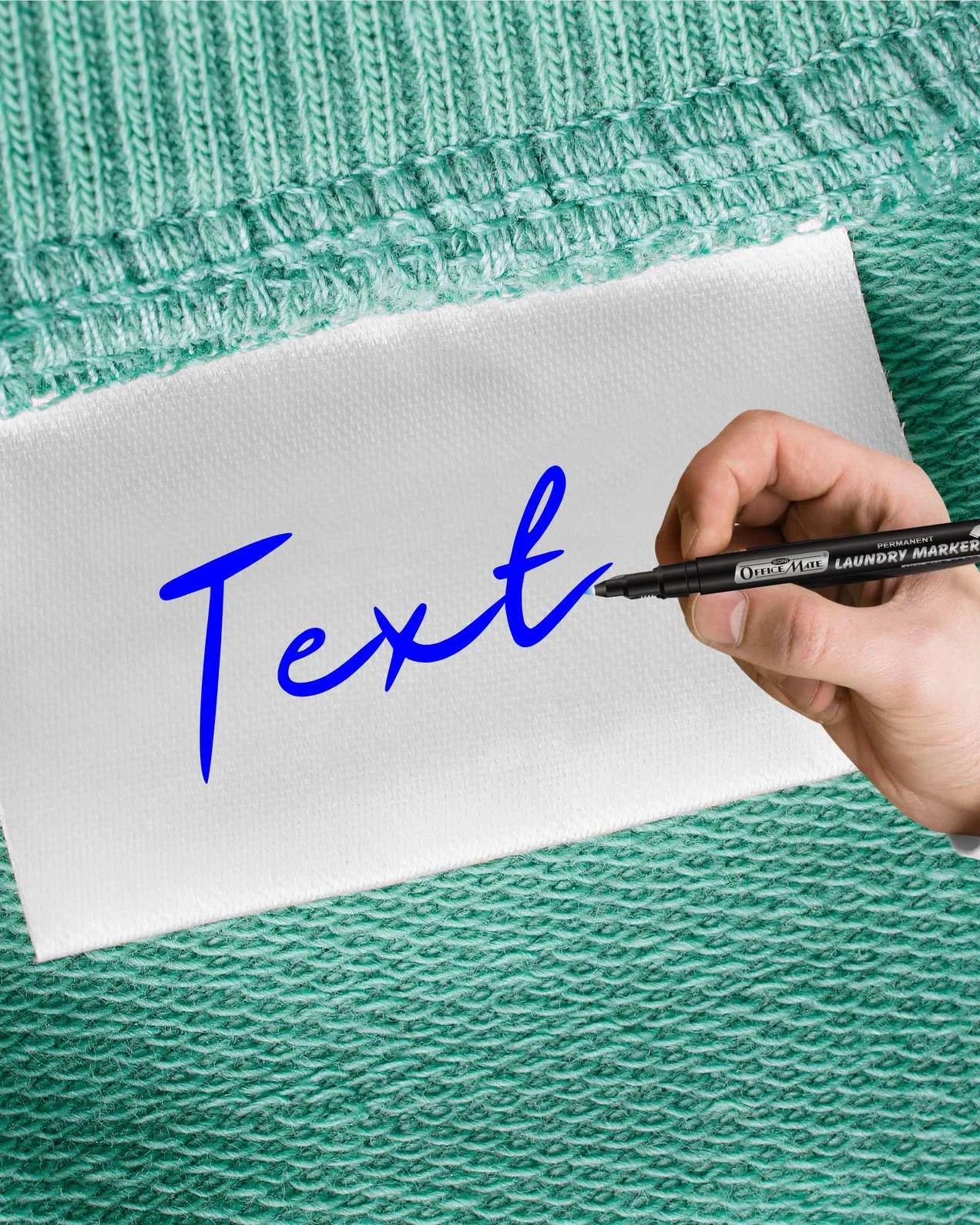 Fine Tip Laundry Markers (10pcs) – Permanent Ink, Non-Toxic, Fade-Resistant