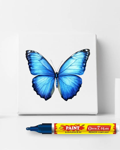 Paint Marker Regular Colors (10pcs) - Vibrant Colours, Non-Toxic, Multi surface usage