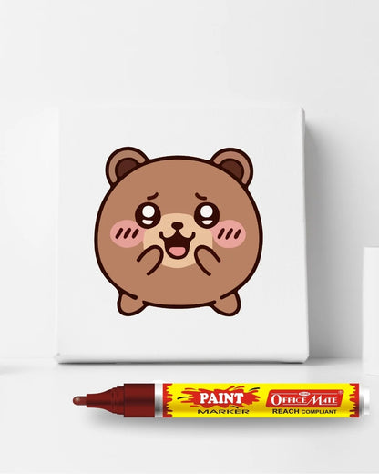 Paint Marker Regular Colors (10pcs) - Vibrant Colours, Non-Toxic, Multi surface usage